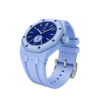 Oak Pop Exclusive Light Blue Silicone Strap