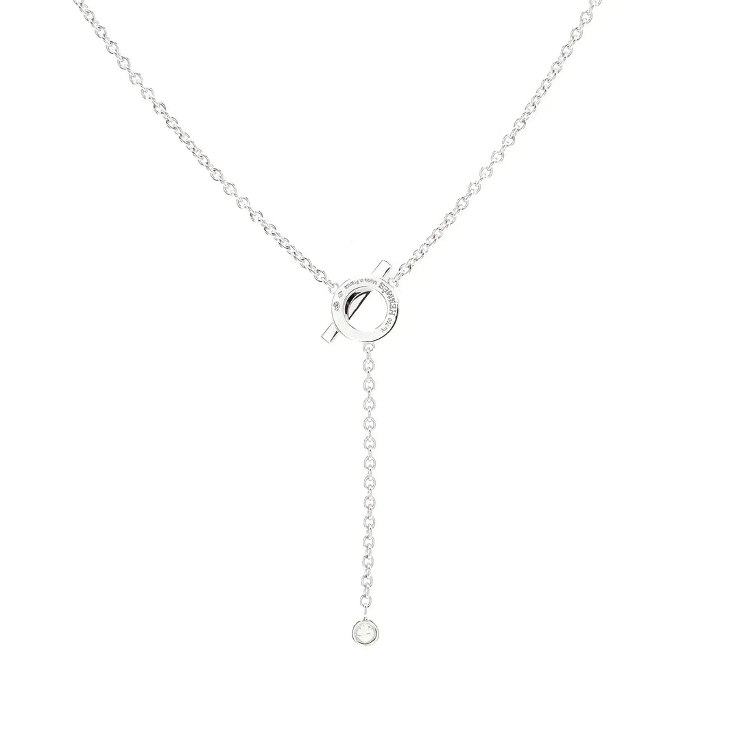 [Camiery]FINESSE SILVER DIAMOND NECKLACE