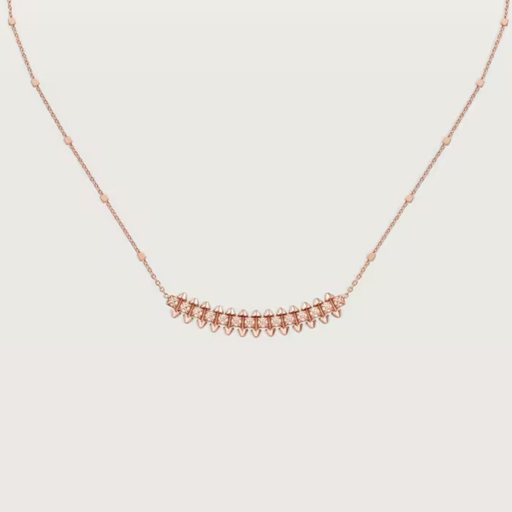 [Camiery] CLASH  SMALL FULL DIAMOND NECKLACE