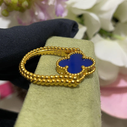 [Camiery]CLOVER RIVERSIBLE RING GOLD COLLECTION