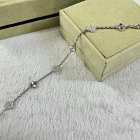 [Camiery]CLOVER 6 MOTIF DIAMOND LASER BRACELET