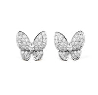 [Camiery]BUTTERFLY ALL DIAMOND EARRINGS