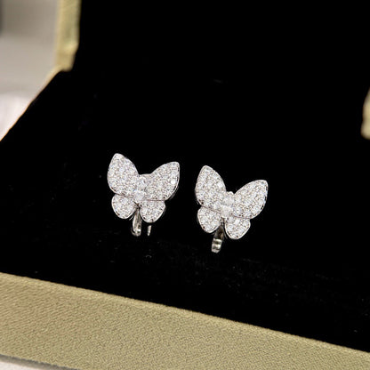 [Camiery]BUTTERFLY ALL DIAMOND EARRINGS