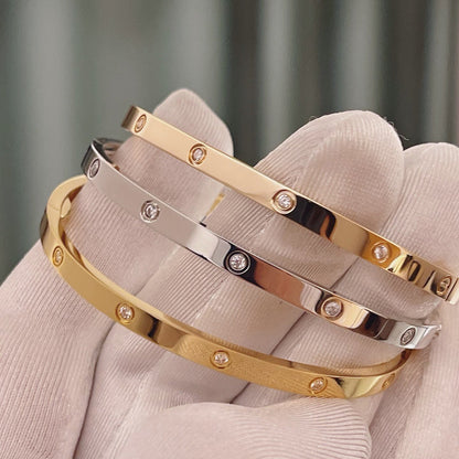 [Camiery] LOVE BRACELET 3.65MM 10 DIAMONDS