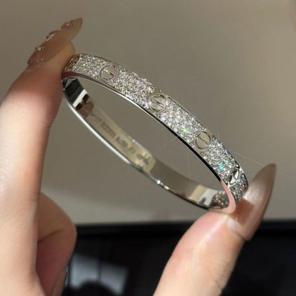 [Camiery] LOVE BRACELET 6.1MM DIAMOND-PAVED