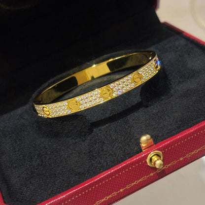 [Camiery] LOVE BRACELET 6.1MM DIAMOND-PAVED