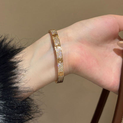 [Camiery] LOVE BRACELET 6.1MM DIAMOND-PAVED