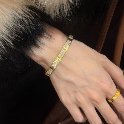 [Camiery] LOVE BRACELET 6.1MM DIAMOND-PAVED