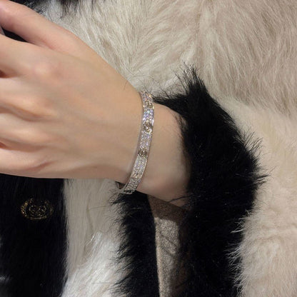 [Camiery] LOVE BRACELET 6.1MM DIAMOND-PAVED