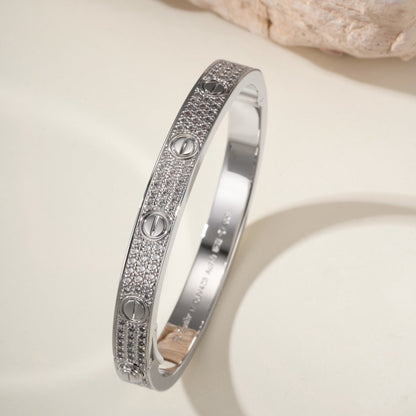 [Camiery] LOVE BRACELET 6.1MM DIAMOND-PAVED