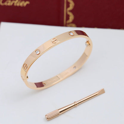 [Camiery] LOVE BRACELET 6.1MM 4 DIAMONDS