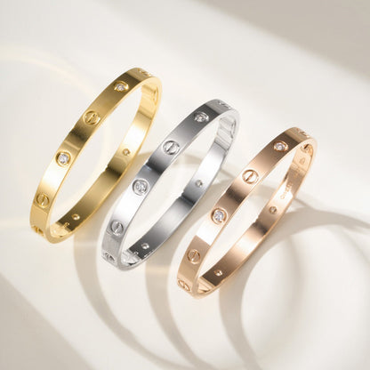 [Camiery] LOVE BRACELET 6.1MM 4 DIAMONDS