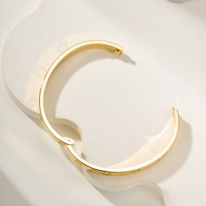 [Camiery] LOVE BRACELET 6.1MM 4 DIAMONDS