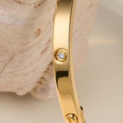 [Camiery] LOVE BRACELET 3.65MM 6 DIAMONDS
