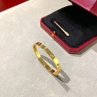 [Camiery] LOVE BRACELET 6.1MM 10 DIAMONDS