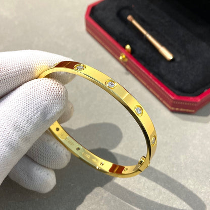[Camiery] LOVE BRACELET 6.1MM 10 DIAMONDS