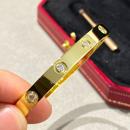 [Camiery] LOVE BRACELET 6.1MM 10 DIAMONDS