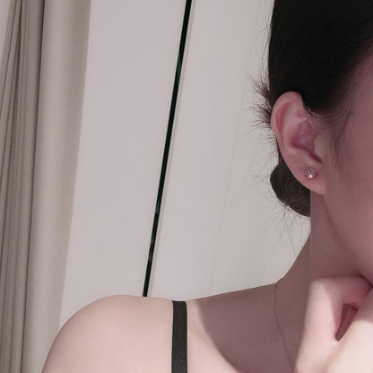 [Camiery] DAMOUR PING DIAMOND EARRINGS