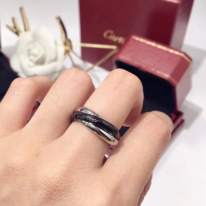 [Camiery] TRINITY 3.2MM RING BLACK CERAMIC