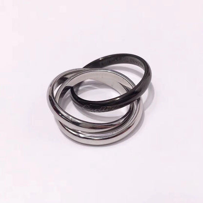 [Camiery] TRINITY 3.2MM RING BLACK CERAMIC
