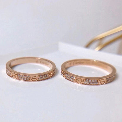 [Camiery] LOVE RING 2.65MM DIAMOND
