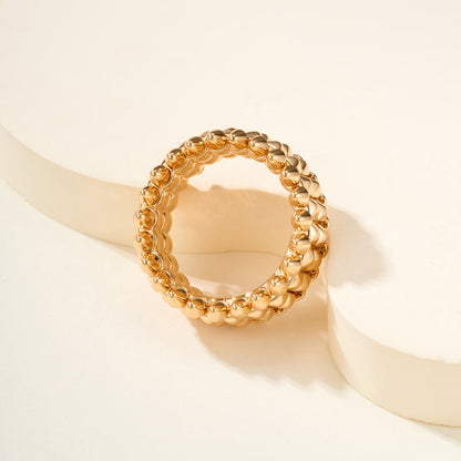 [Camiery] CLASH 9.2MM DOUBLE ROW RING