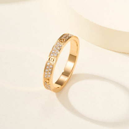 [Camiery] LOVE RING 2.65MM DIAMOND