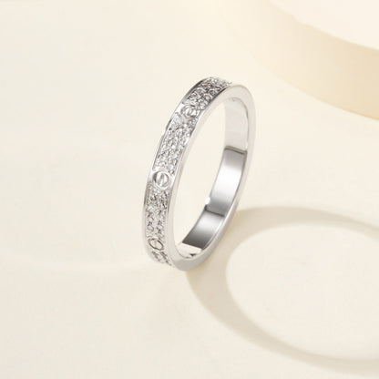 [Camiery] LOVE RING 2.65MM DIAMOND