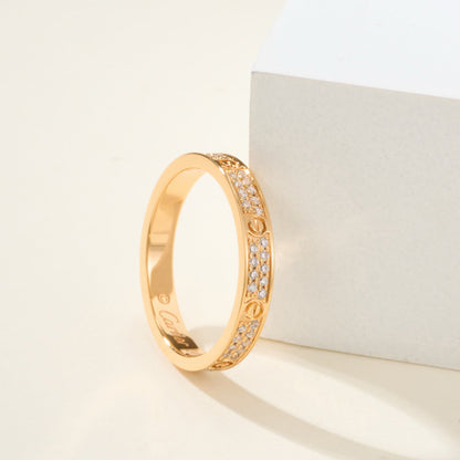 [Camiery] LOVE RING 2.65MM DIAMOND