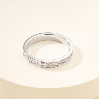 [Camiery] LOVE RING 2.65MM DIAMOND