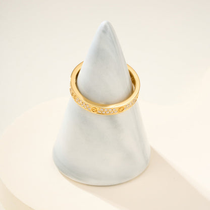 [Camiery] LOVE RING 2.65MM DIAMOND