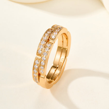 [Camiery] MAILLON PANTHERE DIAMOND RING