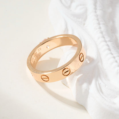 [Camiery] LOVE RING 3.6MM 1 BIG DIAMOND