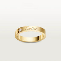 [Camiery] LOVE RING 4MM 1 DIAMOND