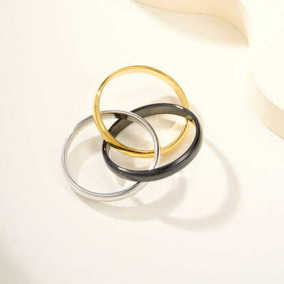 [Camiery] TRINITY 3.2MM RING BLACK CERAMIC