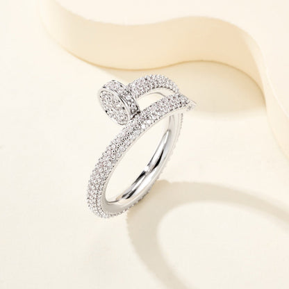 [Camiery] JUSTE RING 2.6MM FULL DIAMOND