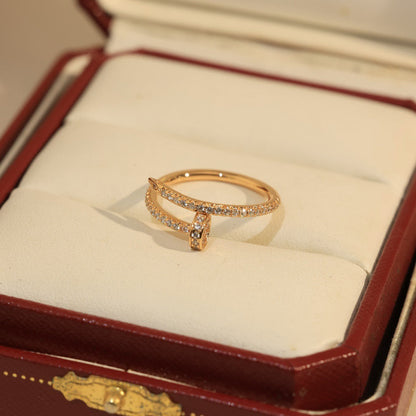 [Camiery] JUSTE 1.8MM FULL DIAMOND RING