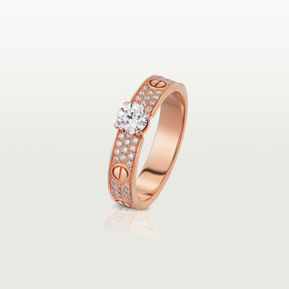 [Camiery] LOVE RING 3.6MM 1 BIG DIAMOND FULL DIAMOND