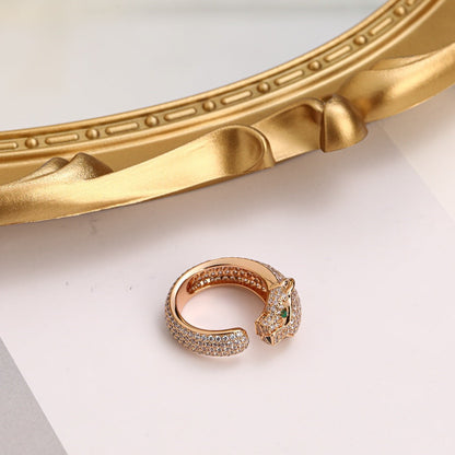 [Camiery] PANTHERE FULL DIAMOND SMALL RING