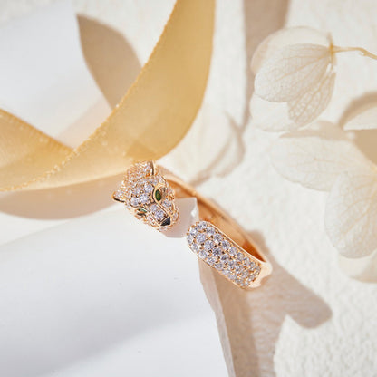 [Camiery] PANTHERE FULL DIAMOND SMALL RING