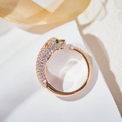 [Camiery] PANTHERE FULL DIAMOND SMALL RING