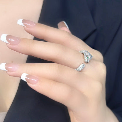 [Camiery] PANTHERE FULL DIAMOND SMALL RING