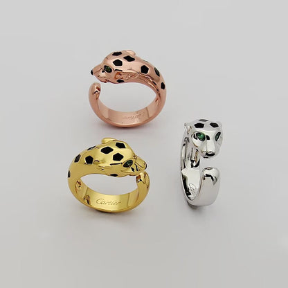 [Camiery] PANTHERE SPOTTED MEDIUM RING