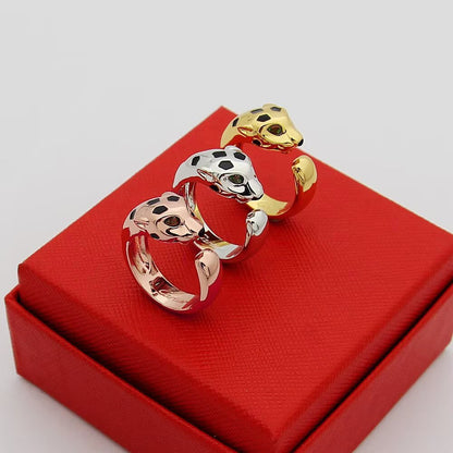 [Camiery] PANTHERE SPOTTED MEDIUM RING