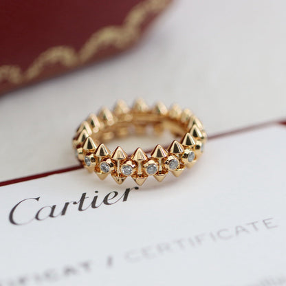 [Camiery] CLASH 6.8MM DIAMOND MEDIUM RING