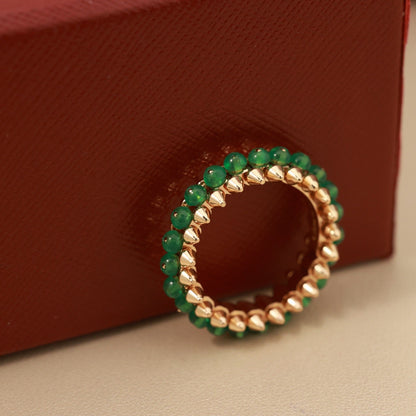 [Camiery] CLASH 7.9MM AGATE CHALCEDONY RING