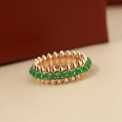 [Camiery] CLASH 7.9MM AGATE CHALCEDONY RING