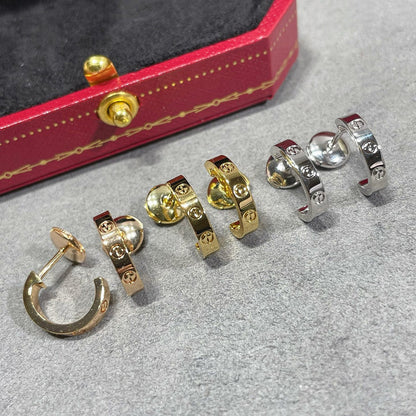 [Camiery] LOVE EARRINGS 2.65 MM NO DIAMOND SMALL