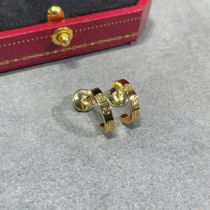 [Camiery] LOVE EARRINGS 2.65 MM NO DIAMOND SMALL