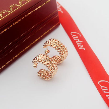 [Camiery] CLASH 9.2MM DOUBLE ROW EARRINGS